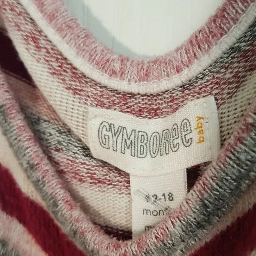 Gymboree Pink Stripe Sweater Dress and Bloomers